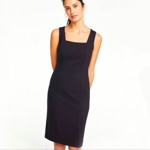 COPY - ANN TAYLOR Black Ponte Sheath Dress- W(8P)